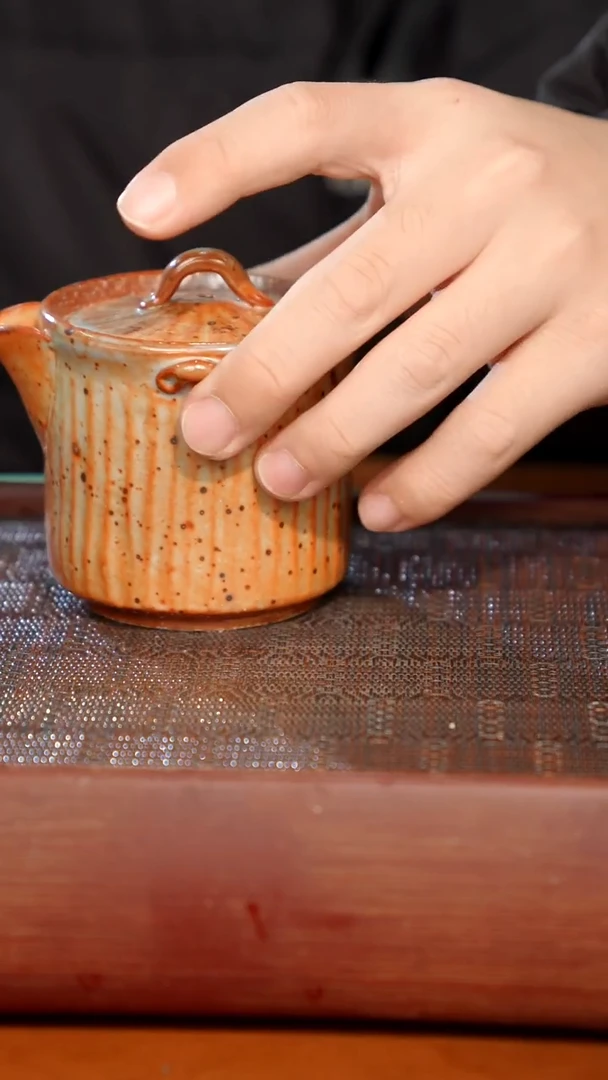 陶瓷奢瓷/瑞寅柴烧茶器（宝瓶）1715微瑕