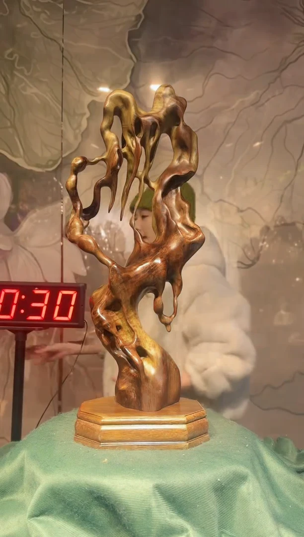 【闪购商品】金丝楠金丝楠木随行摆件9