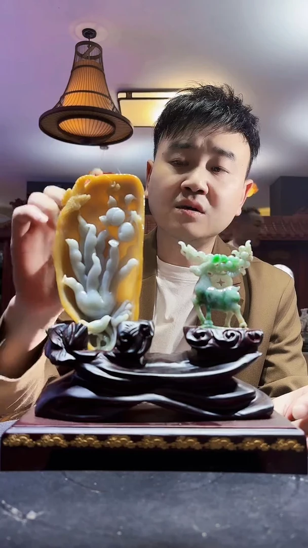 未镶嵌定制翡翠55/12/24/Y/鹿