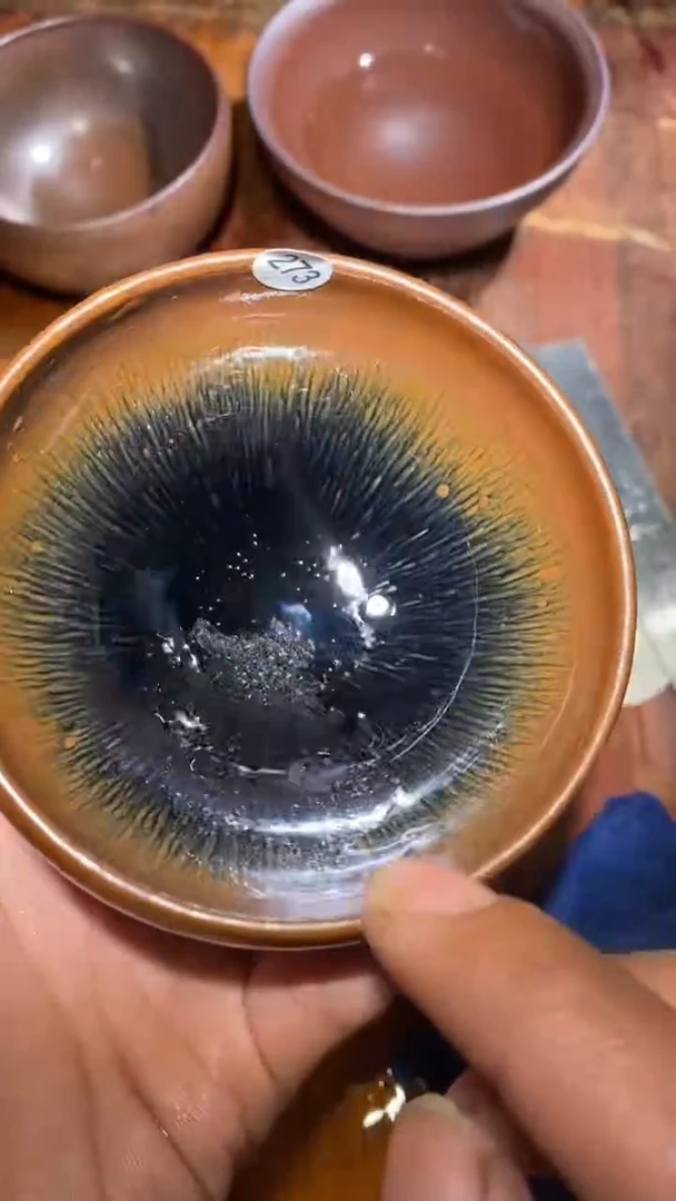 茶盏茶盏禄存建盏主人杯273