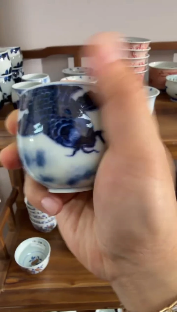 瓷片Z067家庭瓷器日用摆件