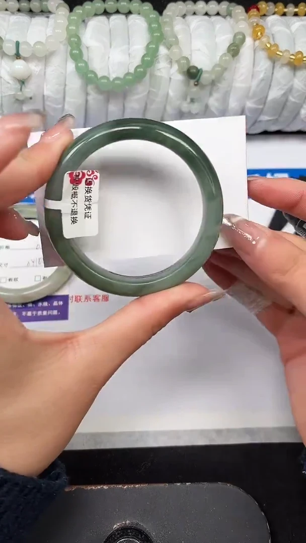 未镶嵌手镯石英质玉6-52/53