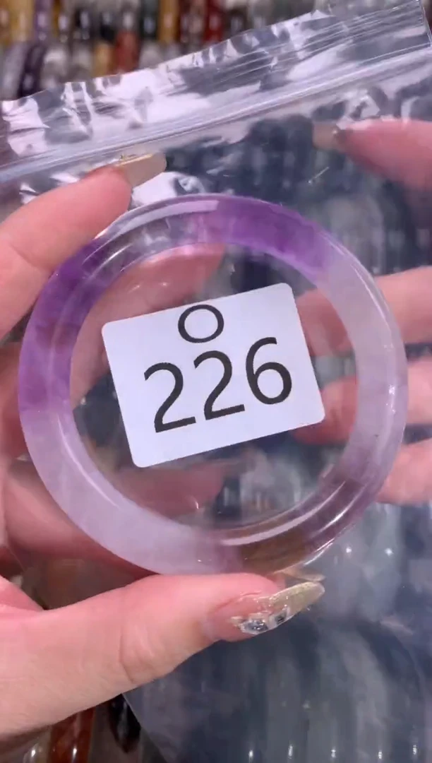 【闪购商品】水晶水晶手镯未镶嵌226-55