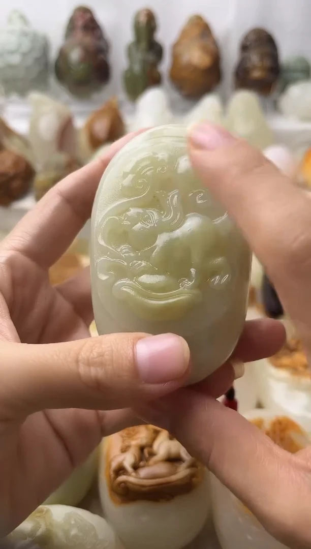 石材方解石棉纹正常不退换兔