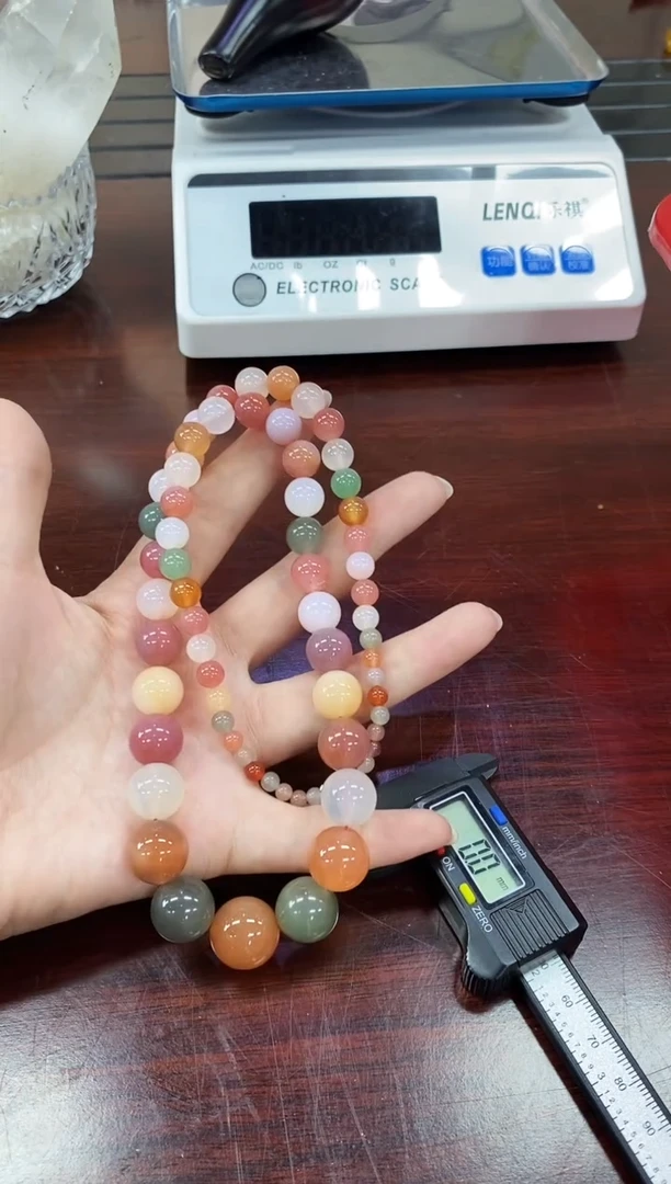 玛瑙/玉髓颈饰未镶嵌多样性发一208