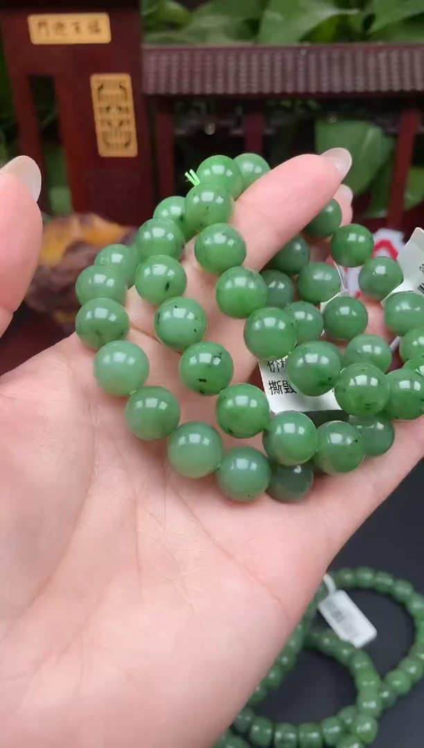 未镶嵌手串和田玉手串XB08多样性发其一