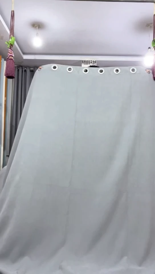 布成品窗帘   4.9*2.75