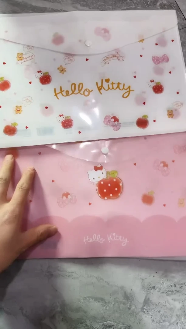 kt猫a4按扣袋5个随机