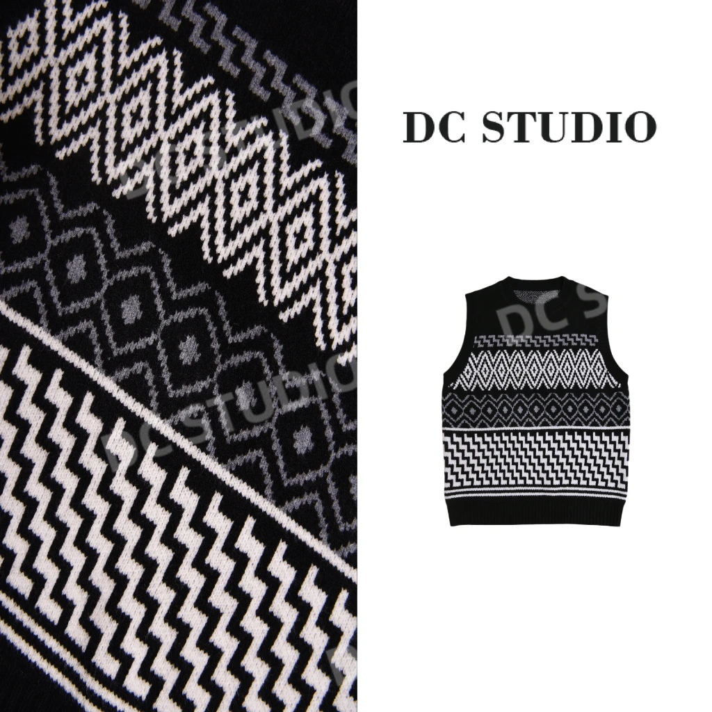 Syan【时光画廊】早秋冬新款绵羊毛加厚休闲百搭保暖马甲背心