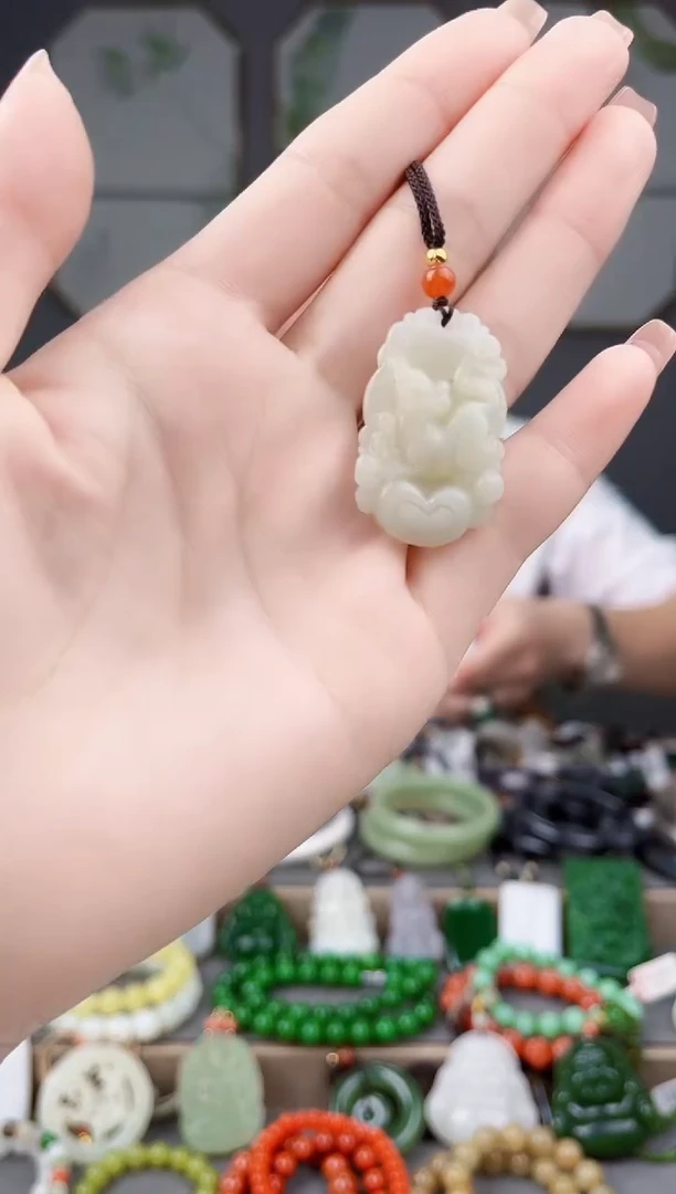 颈饰未镶嵌和田玉多样性发货拍一单发一个