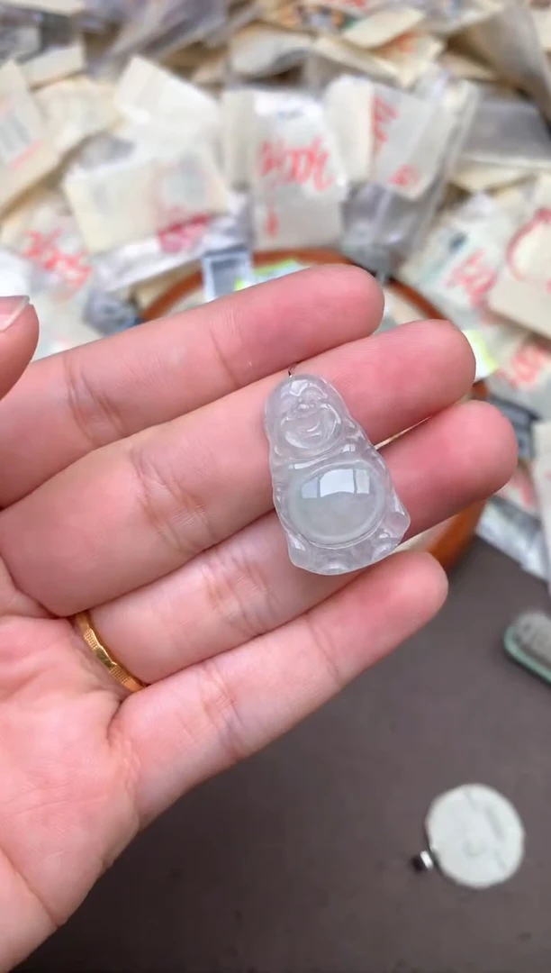 翡翠挂件未镶嵌一