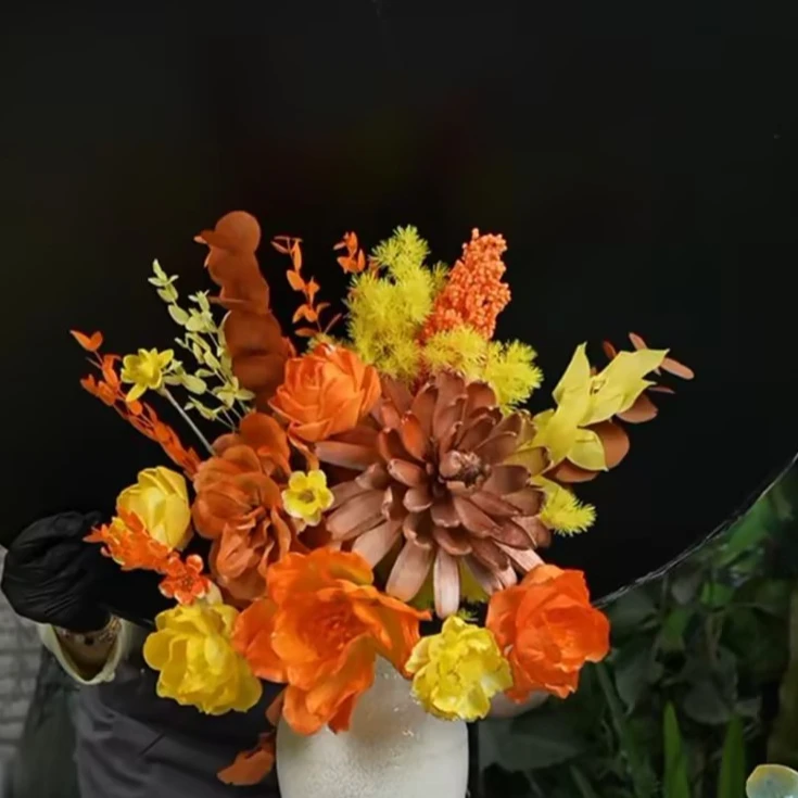 直播间宠粉福利【桔崽】通草花干花永生花不含瓶只有花材包邮