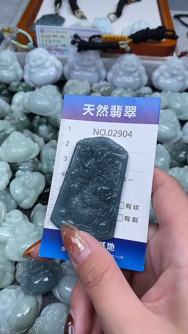颈饰未镶嵌翡翠纯天然A货翡翠2904