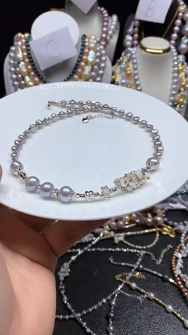 【闪购商品】淡水珍珠颈饰未镶嵌多人