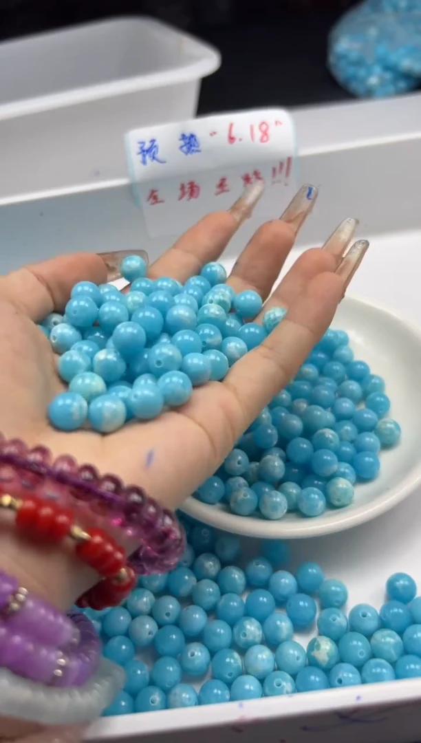 玛瑙/玉髓颈饰未镶嵌w2496海纹*石8mm*30颗