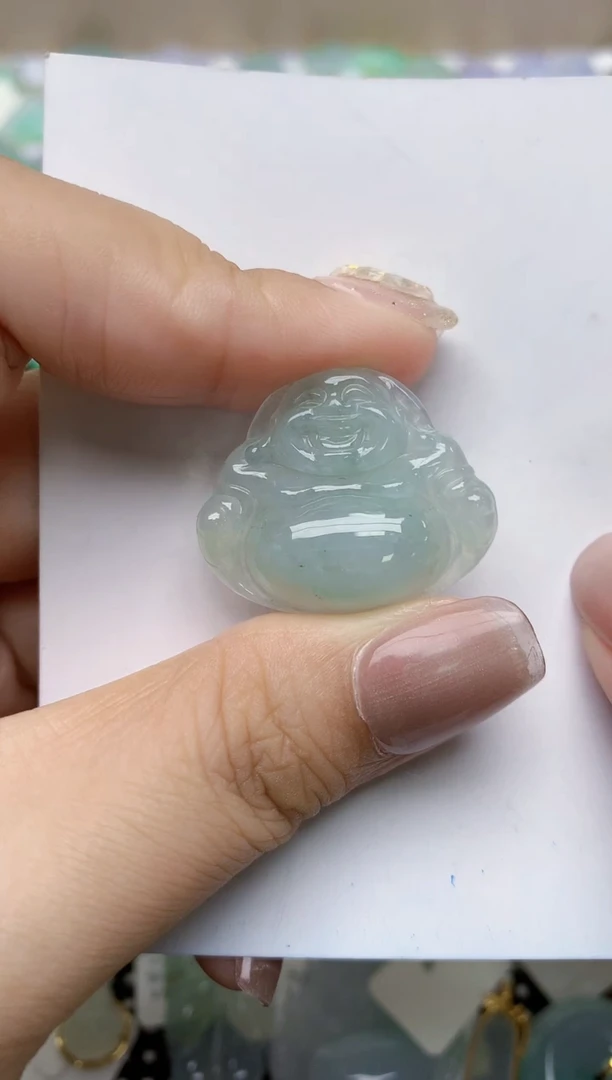 翡翠未镶嵌颈饰天然缅甸A货翡翠