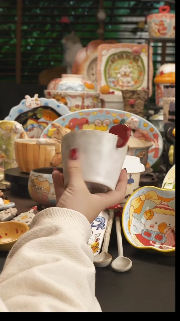 【原创设计】德化手绘陶瓷