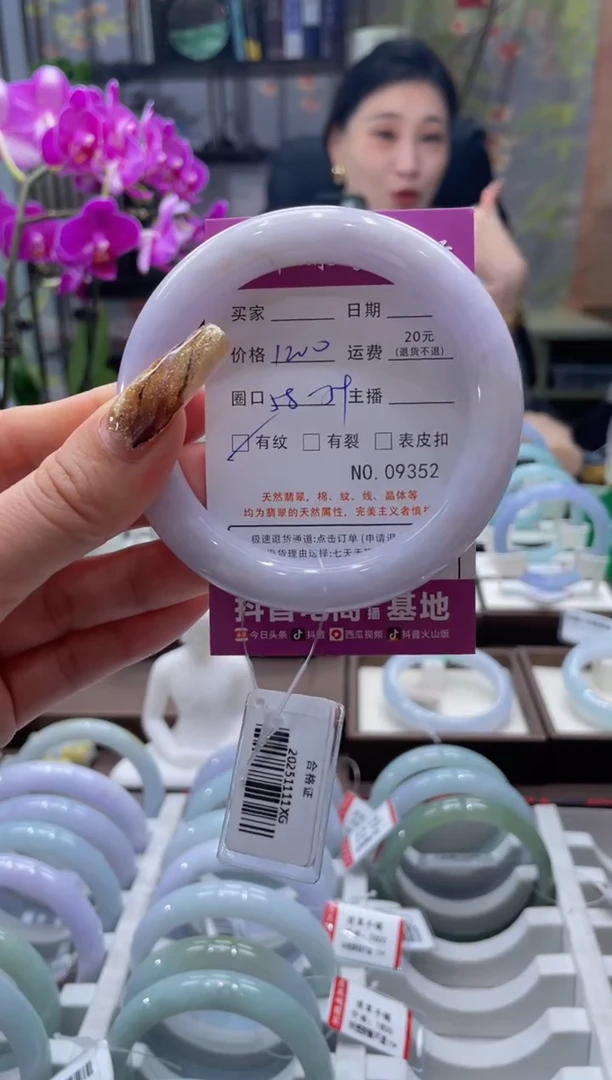 未镶嵌手镯翡翠9352****