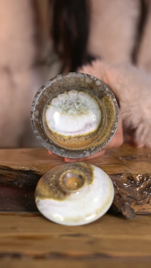 景德镇纯柴烧  盖碗3