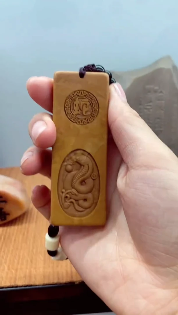 石材石头雕刻刻字摆件