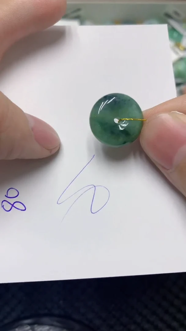 颈饰未镶嵌翡翠缅甸A货翡翠