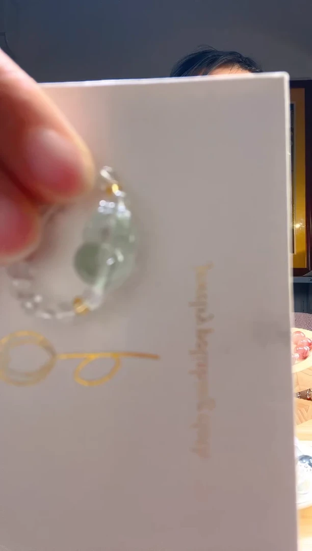 水晶戒指未镶嵌白水晶貔貅戒指