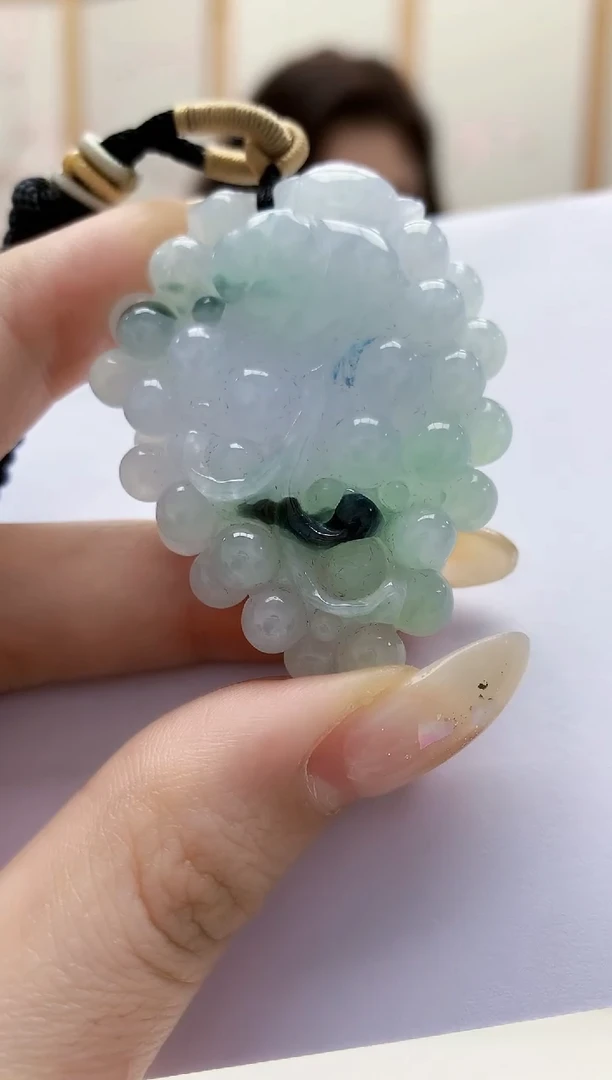 未镶嵌定制翡翠4829jw-毛货挂件