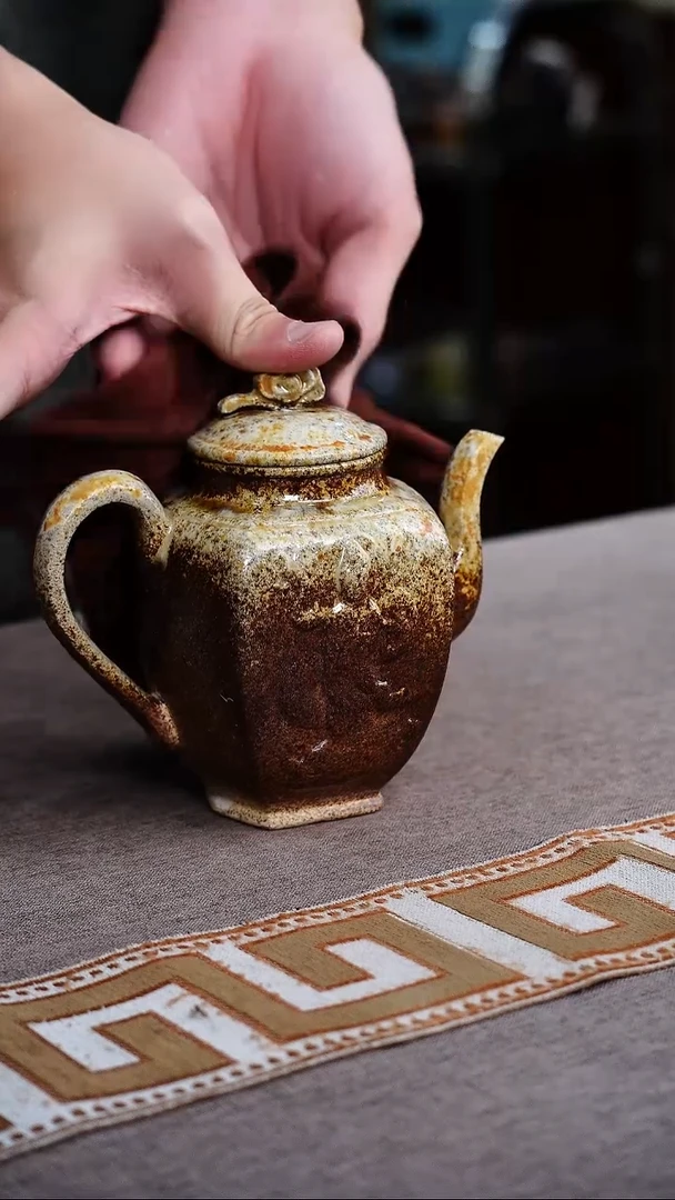 茶壶紫砂宜兴紫砂柴烧
