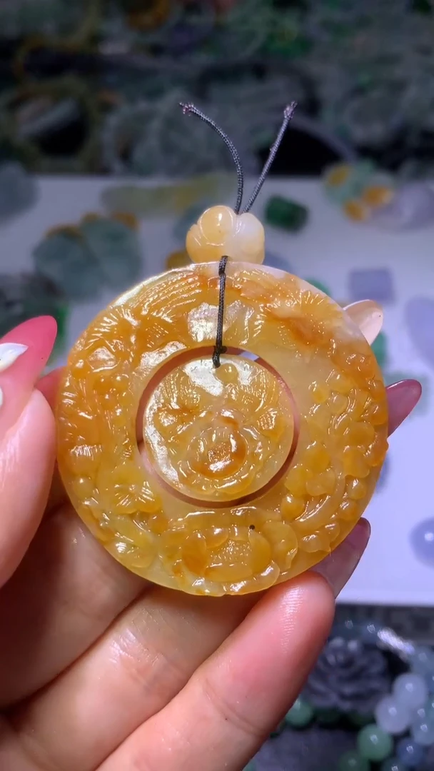 定制翡翠未镶嵌小**儿MXX014985