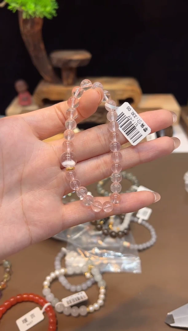 水晶手链未镶嵌手饰@@G1749