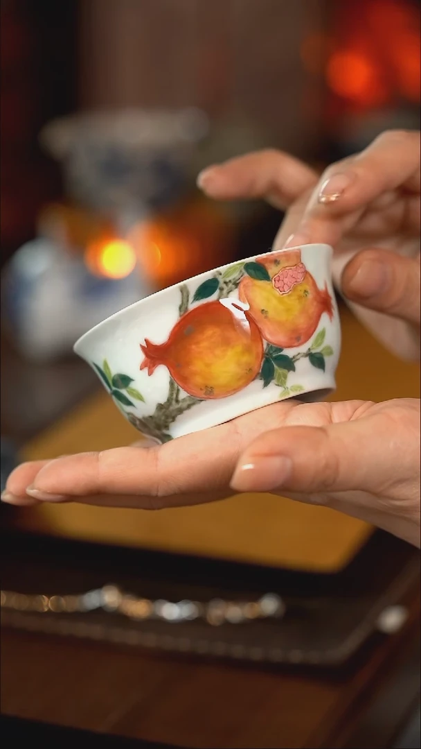 【闪购商品】[刷刷专属]正春堂·听墨石榴杯
