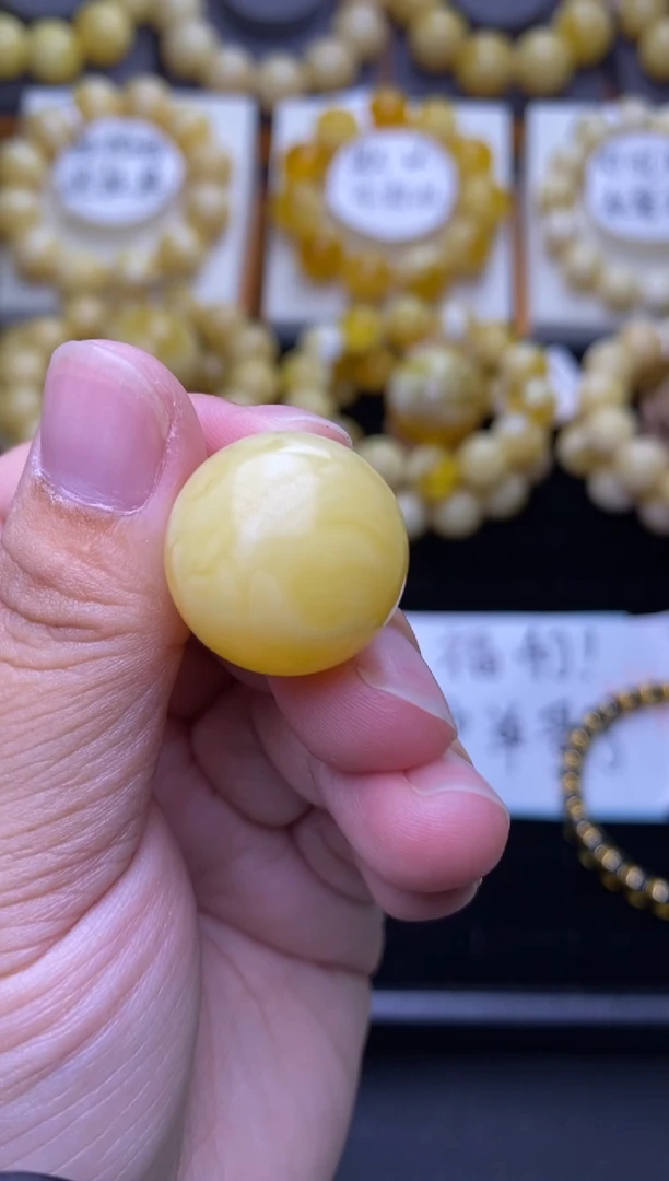 裸石琥珀未镶嵌大小姐珠宝严选54