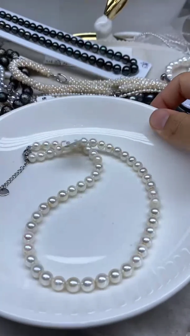 未镶嵌颈饰海水珍珠299