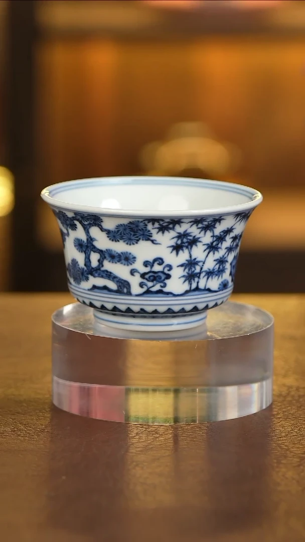 景德镇手工手绘杯