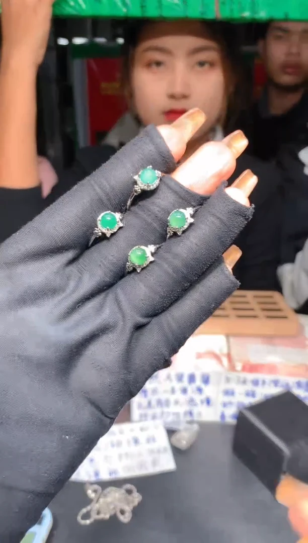 【闪购商品】翡翠戒指未镶嵌22定制翡翠-多样性发货（发其一）