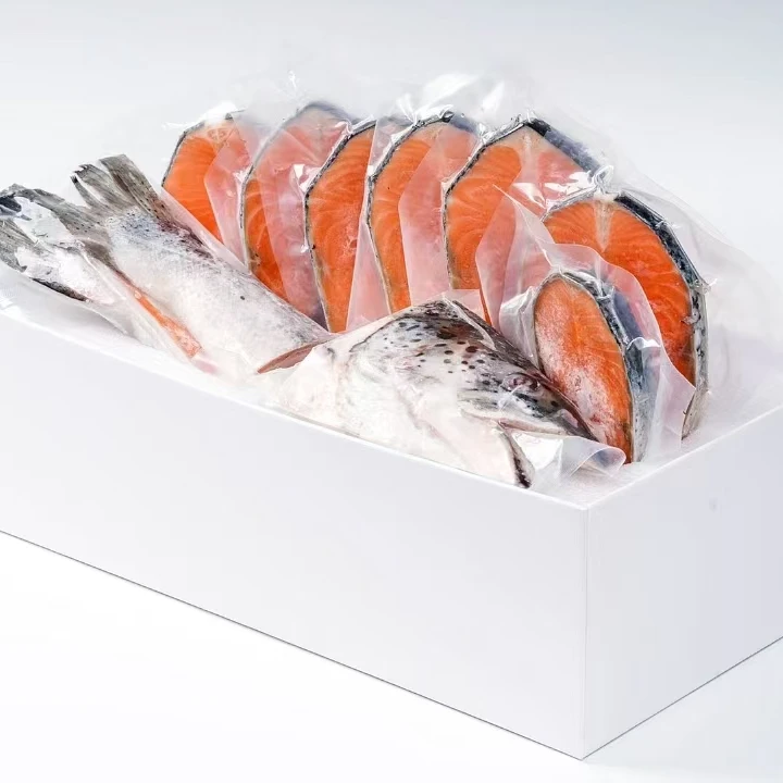 【礼盒】三文鱼一份因运输漏气正常不影响食用介意勿拍