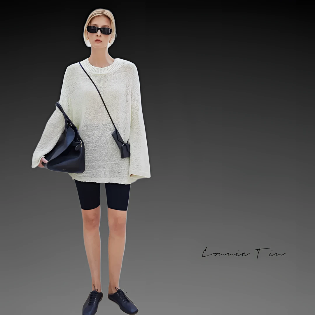 CONNIE TIN  无痕收fu提线百搭五分裤