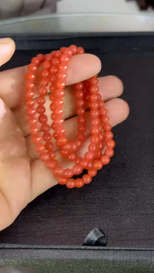 保山天然南红手链