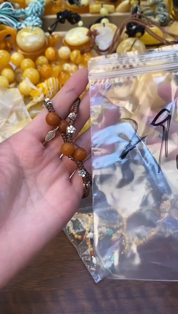 裸石琥珀未镶嵌天然琥珀蜜蜡