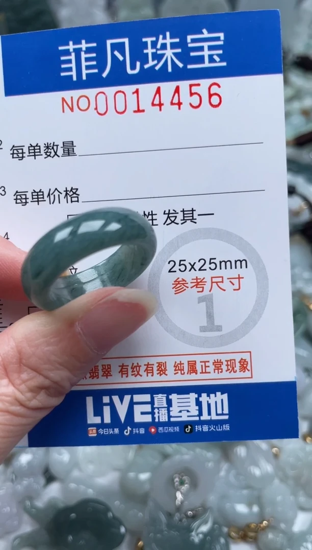 颈饰未镶嵌翡翠14456