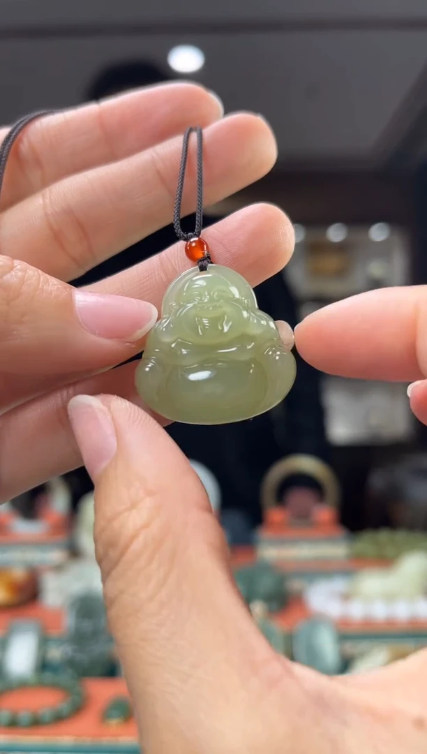 【闪购商品】和田玉颈饰未镶嵌佩佩28mm左右