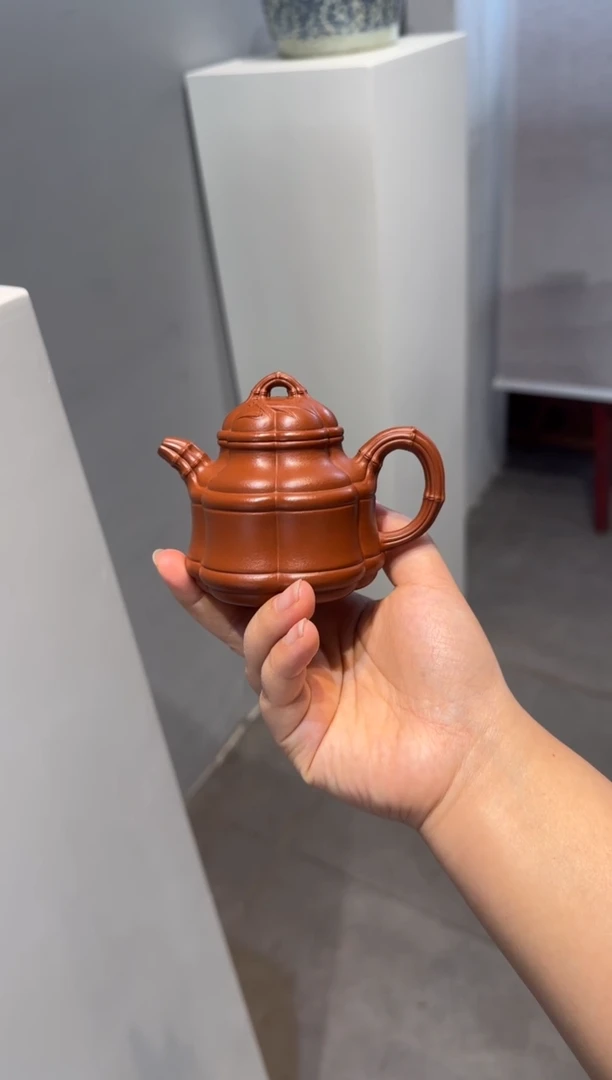 茶壶紫砂z*海棠竹鼎