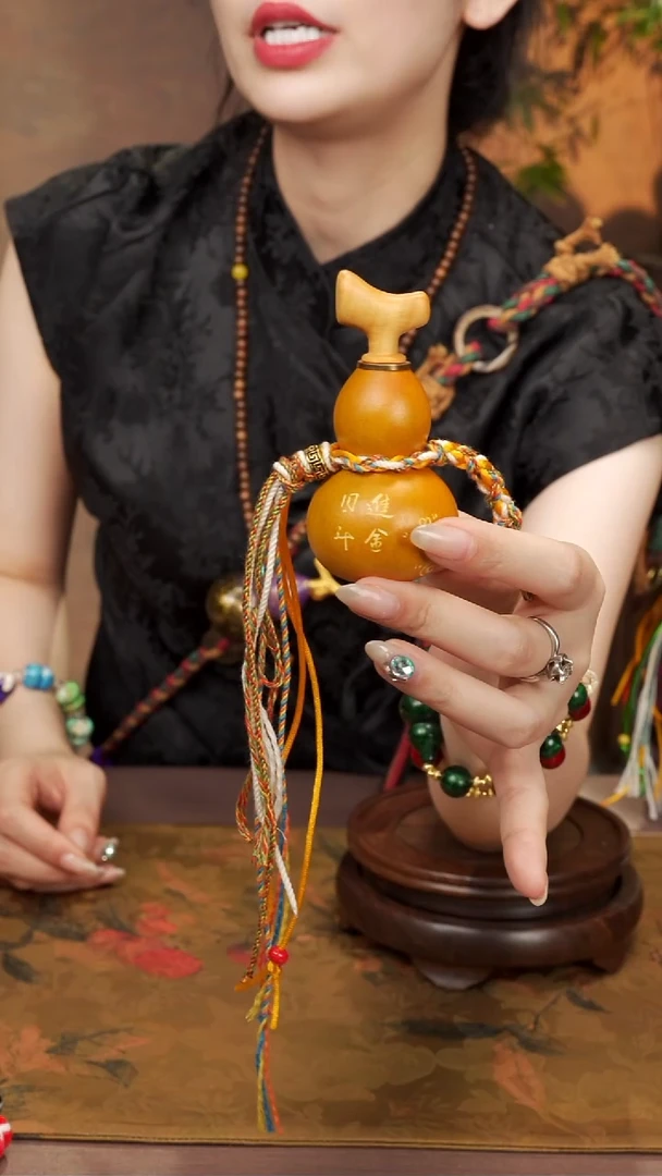 106--大漆开口小葫芦----68