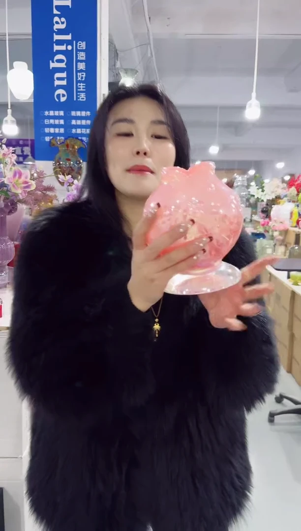 【闪购商品】无铅玻璃UU外贸仓-微瑕花瓶--F2HX