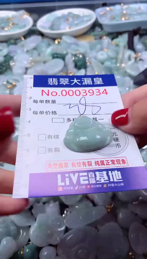 颈饰未镶嵌翡翠3934