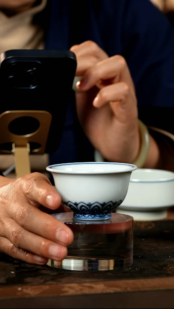 景德镇亦然堂柴窑杯