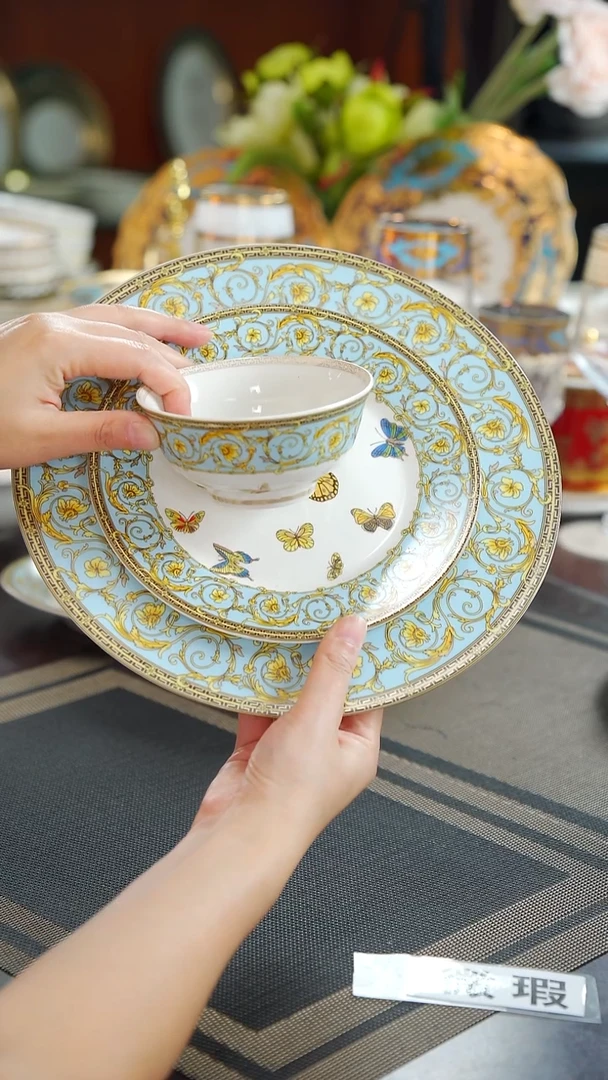 瓷片10.5英寸+7.5英寸平盘+小碗
