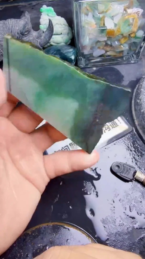 未镶嵌挂件翡翠天然翡翠099