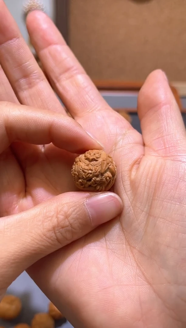 猴头核桃吊坠19号御龙大鹏鸟