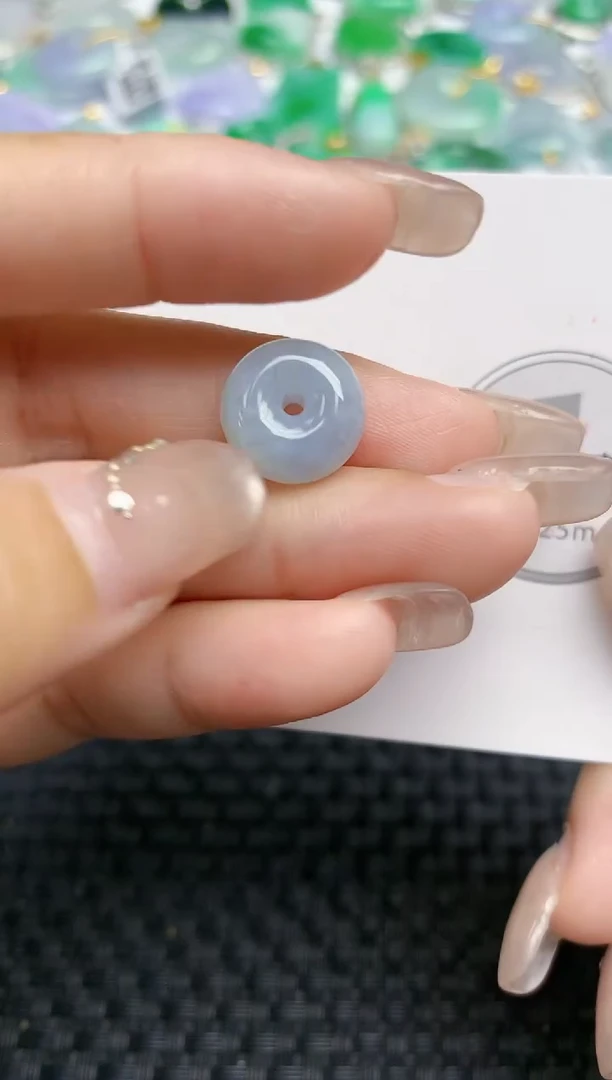 颈饰未镶嵌翡翠天然缅甸A货翡翠百元以上9元证书费自理